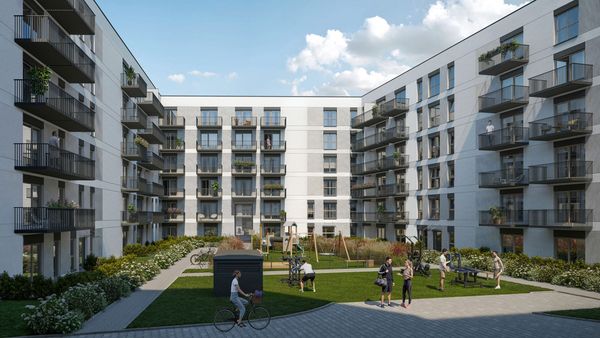 Rzut Murapol Nowe Bogucice  - Mieszkanie na sprzedaż, Katowice, Bogucice, 583336  PLN