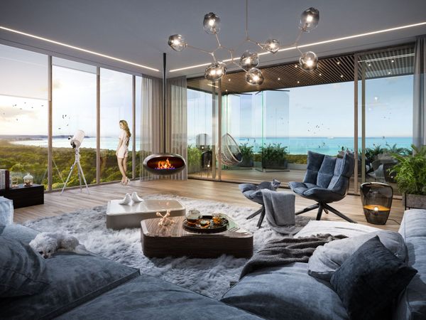 Rzut Bulvar Apartments - Mieszkanie na sprzedaż, Gdańsk, Przymorze, 2335351  PLN