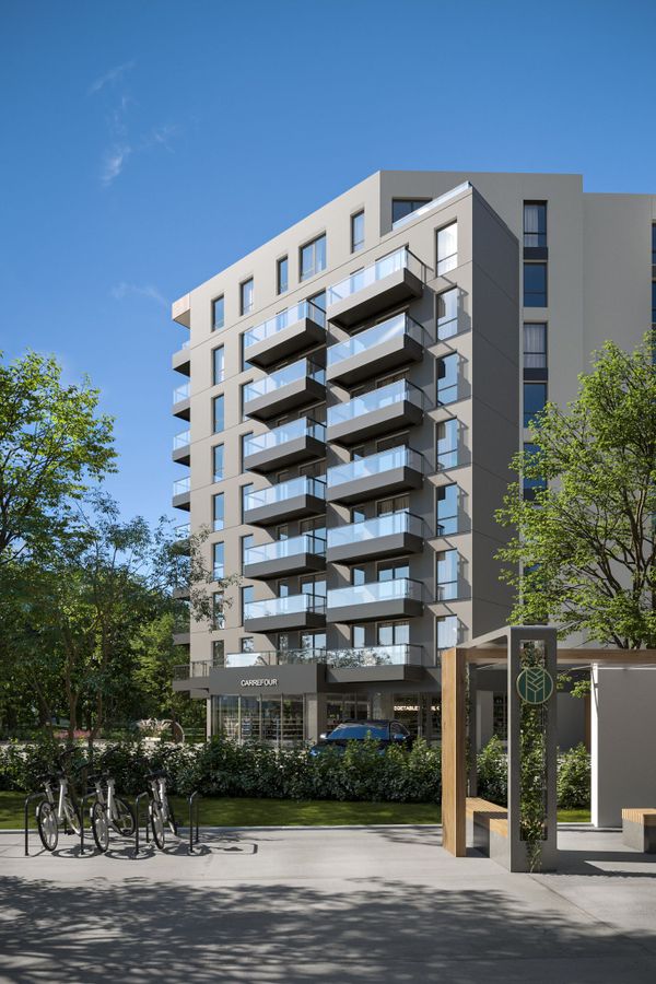 Rzut Park Medyków - Mieszkanie na sprzedaż, Katowice, Ligota