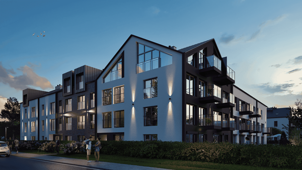 Rzut Sosnowiecka Park - Mieszkanie na sprzedaż, Kraków, Bronowice