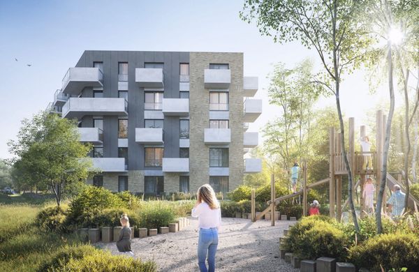 Rzut Tutaj Bunscha - Mieszkanie na sprzedaż, Kraków, Dębniki, 688538  PLN