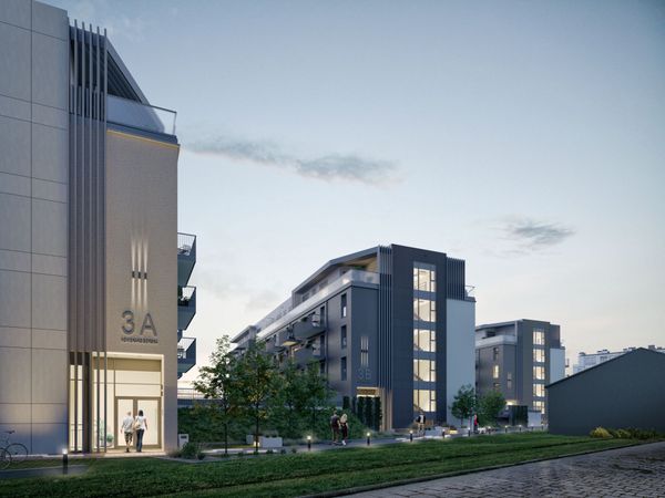 Rzut Zielona Przystań - Mieszkanie na sprzedaż, Świnoujście, Zachodnie, 560076  PLN