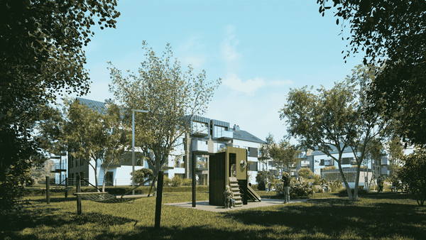 Rzut Sosnowiecka Park - Mieszkanie na sprzedaż, Kraków, Bronowice