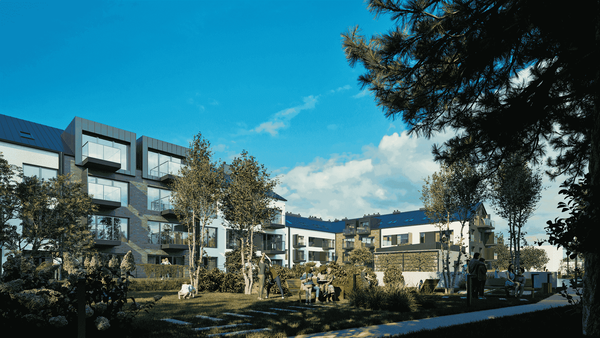 Rzut Sosnowiecka Park - Mieszkanie na sprzedaż, Kraków, Bronowice