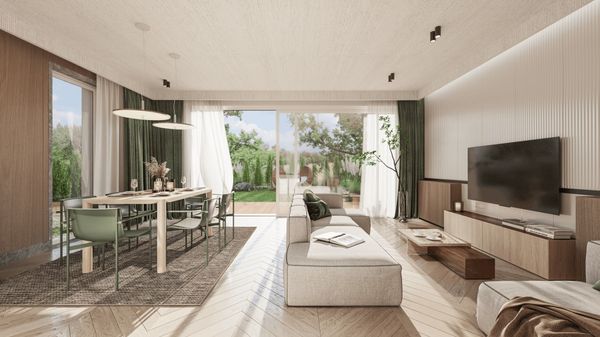 Rzut Oaza Kosmatki - Dom na sprzedaż, Warszawa, Wawer, 1800000  PLN