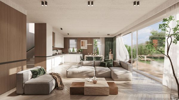 Rzut Oaza Kosmatki - Dom na sprzedaż, Warszawa, Wawer, 2320000  PLN