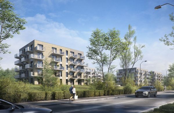 Rzut Tutaj Bunscha - Mieszkanie na sprzedaż, Kraków, Dębniki, 936522  PLN