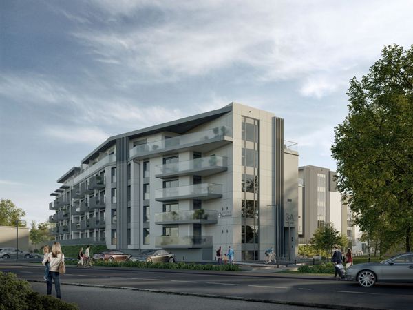 Rzut Zielona Przystań - Mieszkanie na sprzedaż, Świnoujście, Zachodnie, 560076  PLN