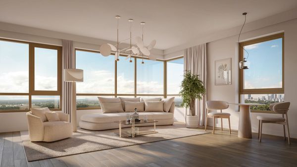 Rzut Mocha Tower - Mieszkanie na sprzedaż, Warszawa, Praga-Południe, 658070  PLN