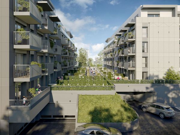 Rzut Zielona Przystań - Mieszkanie na sprzedaż, Świnoujście, Zachodnie, 591858  PLN