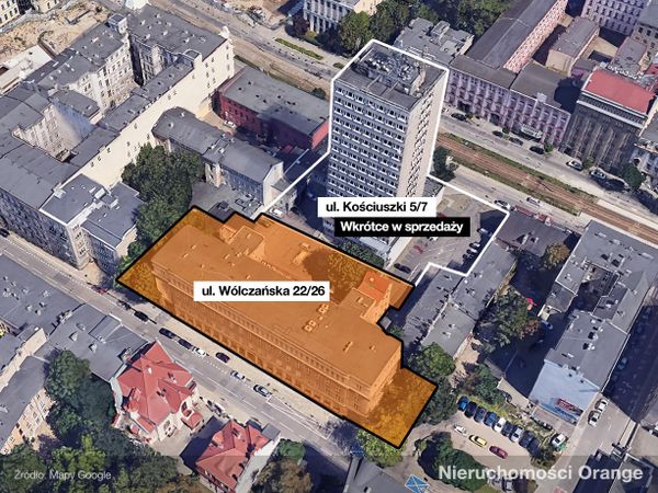 Rzut [T05767] Wólczańska 22 - T05767