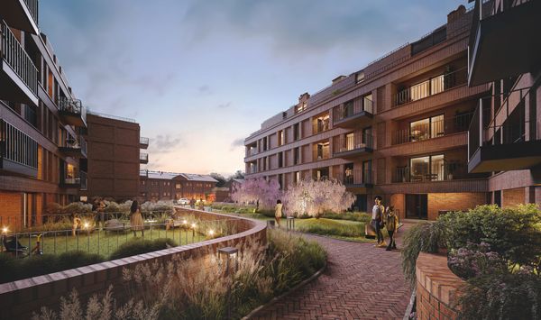 Rzut Folwark Scheiblera  - Mieszkanie na sprzedaż, Łódź, Widzew, 615824  PLN