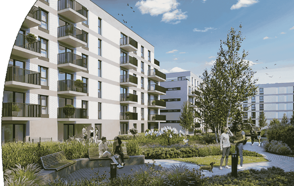 Rzut Osiedle Górka Narodowa - Mieszkanie na sprzedaż, Kraków, Prądnik Biały, 733650  PLN