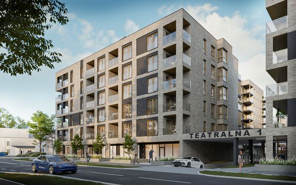 Rzut Teatralna 3 - Mieszkanie na sprzedaż, Sosnowiec, 680405  PLN