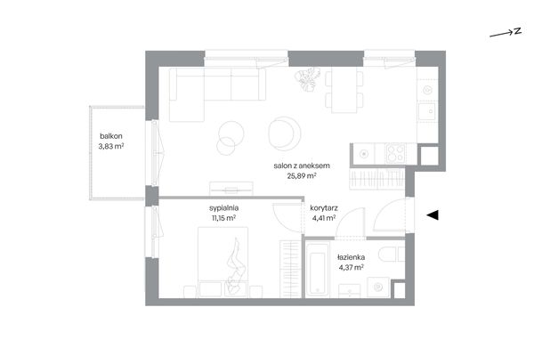 Rzut Królowej Jadwigi 51 - F/037