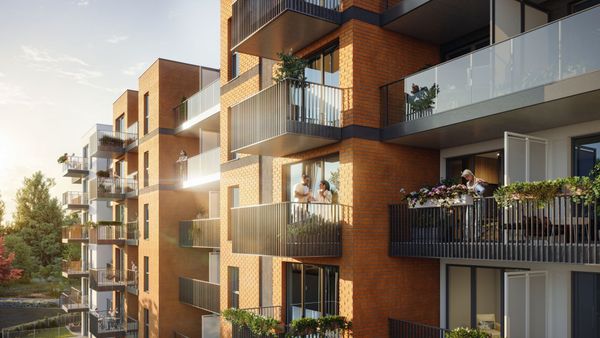 Rzut Osiedle Blask - Mieszkanie na sprzedaż, Łódź, Bałuty