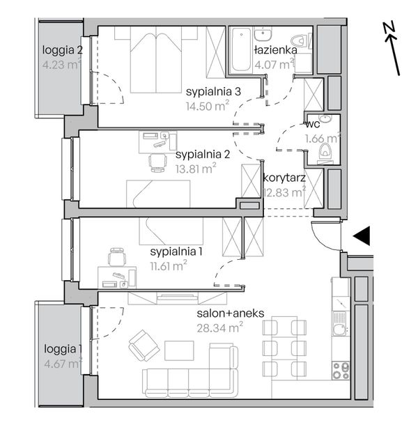 Rzut Legnicka Vita - L1/10/104