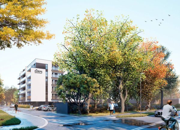 Rzut Łowicka 100 - Mieszkanie na sprzedaż, Skierniewice, Widok, 677900  PLN