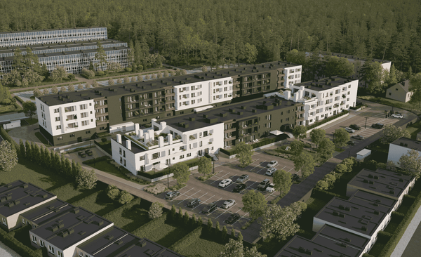 Rzut Ostoja Przylesie - Mieszkanie na sprzedaż, Leszno, 416640  PLN