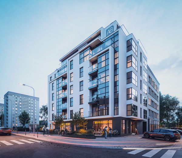 Rzut La Esquina - Mieszkanie na sprzedaż, Gdynia, Śródmieście, 1363298  PLN