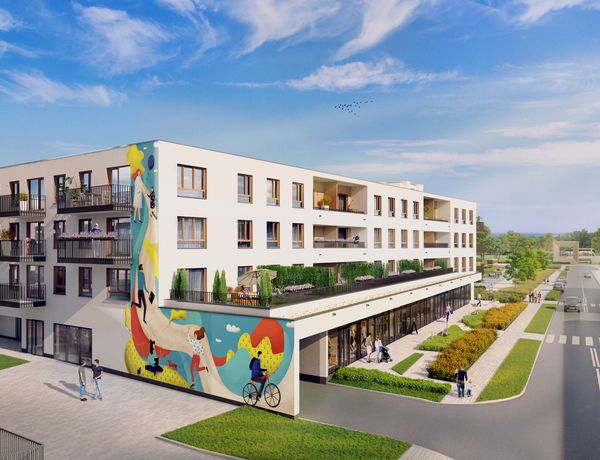 Rzut Osiedle Wilno - Mieszkanie na sprzedaż, Warszawa, Targówek, 885272  PLN