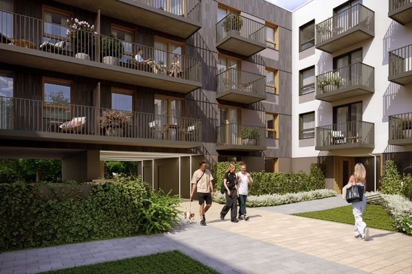 Rzut Osiedle Arkadia - Mieszkanie na sprzedaż, Wrocław, Psie Pole, 537550  PLN