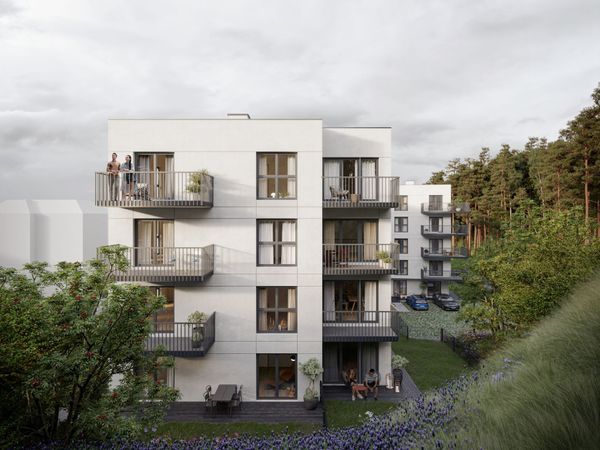 Rzut Zbożowa - Mieszkanie na sprzedaż, Gdynia, Cisowa, 656646  PLN