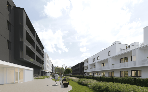 Rzut Ostoja Przylesie - Mieszkanie na sprzedaż, Leszno, 459420  PLN