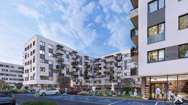 Rzut City Vibe - Mieszkanie na sprzedaż, Kraków, Podgórze