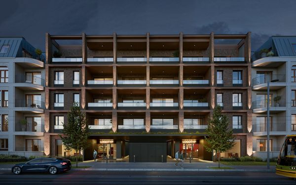 Rzut Zajezdnia - Mieszkanie na sprzedaż, Poznań, Jeżyce