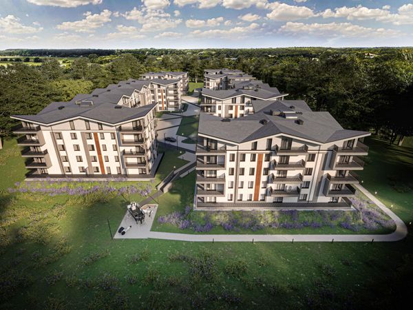 Rzut Botanic Park - Mieszkanie na sprzedaż, Łódź, Polesie, 355272  PLN