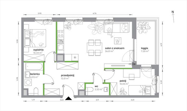 Rzut Sochaczewska Vita - 1-A-2-2