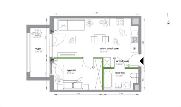Rzut Sochaczewska Vita - 1-A-2-6