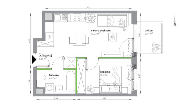 Rzut Sochaczewska Vita - 1-A-4-9