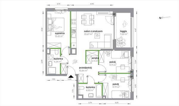 Rzut Sochaczewska Vita - 2-A-2-2