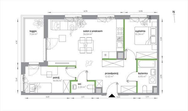 Rzut Sochaczewska Vita - 2-B-2-2