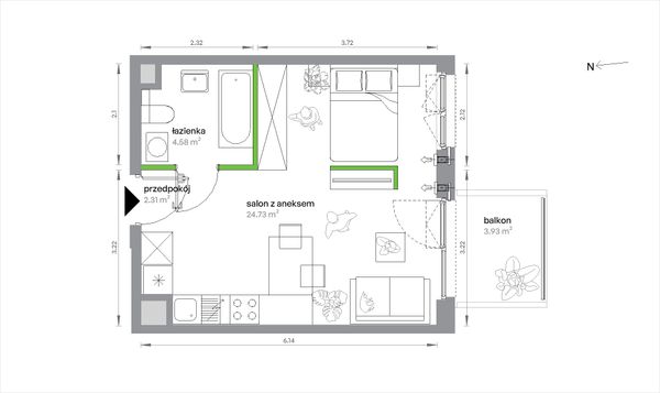 Rzut Sochaczewska Vita - 2-A-3-4