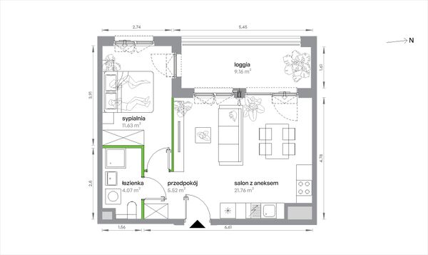 Rzut Sochaczewska Vita - 2-B-3-9