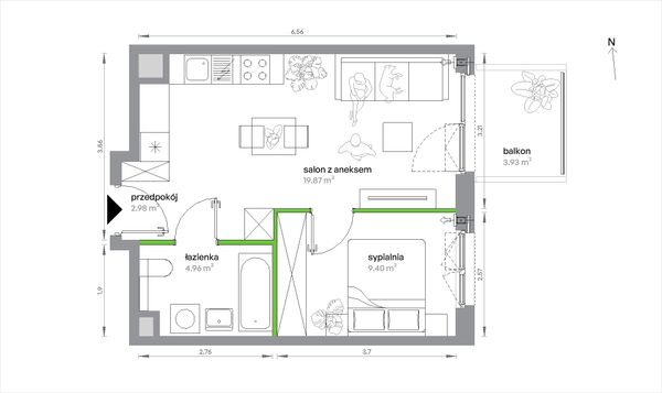 Rzut Sochaczewska Vita - 2-B-4-5