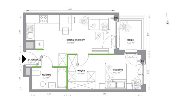 Rzut Sochaczewska Vita - 2-B-4-7