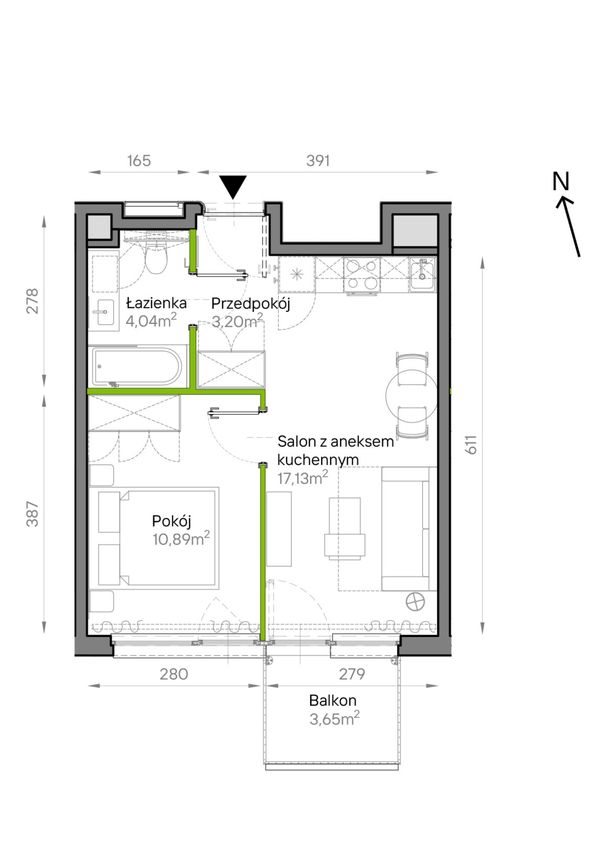 Rzut Bemowo Vita - A2/17