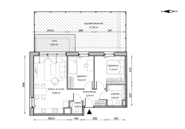 Rzut Szmaragdowy Park - C.1.1.03