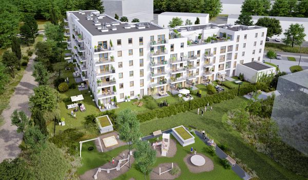 Rzut Junique - Mieszkanie na sprzedaż, Poznań, Grunwald, 689238  PLN