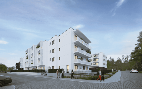 Rzut Ostoja Przylesie - Mieszkanie na sprzedaż, Leszno, 527510  PLN