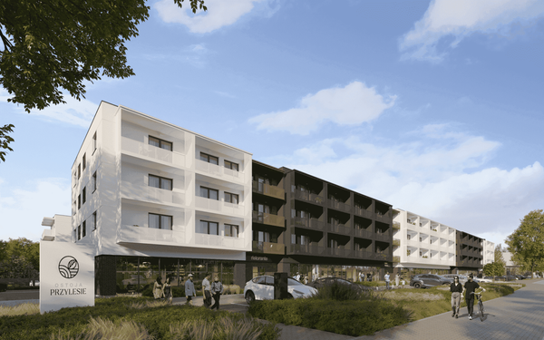 Rzut Ostoja Przylesie - Mieszkanie na sprzedaż, Leszno, 472320  PLN