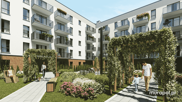 Rzut Murapol Gardenia  - Mieszkanie na sprzedaż, Łódź, Górna, 572438  PLN