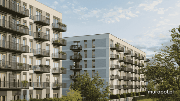 Rzut Murapol Nowe Bogucice  - Mieszkanie na sprzedaż, Katowice, Bogucice, 467335  PLN