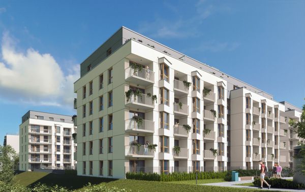 Rzut Miasteczko Nova Fala - Mieszkanie na sprzedaż, Gdynia, Cisowa, 490387  PLN