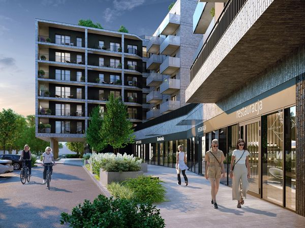 Rzut Osiedle przy Wielickiej - Mieszkanie na sprzedaż, Kraków, Bieżanów-Prokocim, 688625  PLN