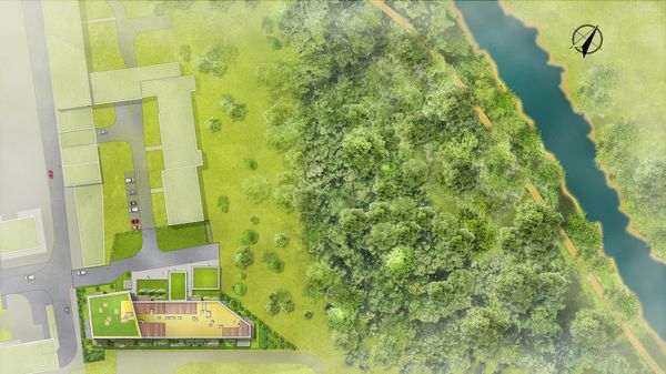 Rzut Apartamenty nad Oławką  - Mieszkanie na sprzedaż, Wrocław, Krzyki, 909342  PLN